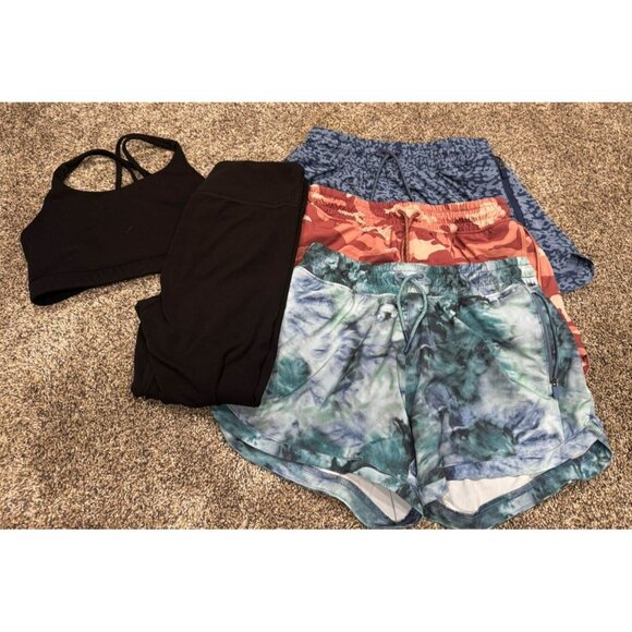 Athleta Other - Athleta Girl Lot Of 5 Items Shorts, Bra And Leggings Size 14